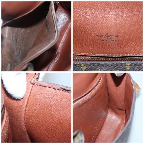 LOUIS VUITTON Monogram Monogram Saint Cloud GM Bag M51242 LV Auth 132820 - Picture 14 of 15